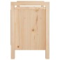 vidaXL Banco de recibidor madera maciza de pino 80x40x60 cm vidaXL Banco de recibidor madera maciza de pino 80x40x60 cm