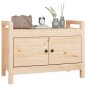vidaXL Banco de recibidor madera maciza de pino 80x40x60 cm vidaXL Banco de recibidor madera maciza de pino 80x40x60 cm