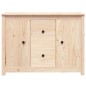 vidaXL Aparador de madera maciza de pino 100x35x74 cm vidaXL Aparador de madera maciza de pino 100x35x74 cm