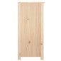 vidaXL Aparador de madera maciza de pino 100x35x74 cm vidaXL Aparador de madera maciza de pino 100x35x74 cm