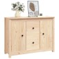 vidaXL Aparador de madera maciza de pino 100x35x74 cm vidaXL Aparador de madera maciza de pino 100x35x74 cm