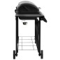 vidaXL Barbacoa de gas con 6 fogones negro vidaXL Barbacoa de gas con 6 fogones negro