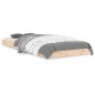 vidaXL Estructura de cama madera maciza de pino 75x190 cm vidaXL Estructura de cama madera maciza de pino 75x190 cm