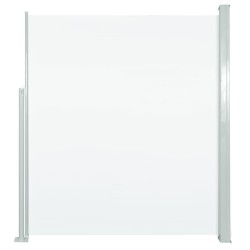 vidaXL Toldo lateral de jardín o terraza crema 160x300 cm 