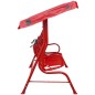 vidaXL Balancín infantil de acero rojo vidaXL Balancín infantil de acero rojo