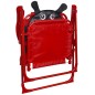 vidaXL Set mesa y sillas de jardín infantil 3 pzas con sombrilla rojo vidaXL Set mesa y sillas de jardín infantil 3 pzas con sombrilla rojo