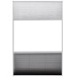 vidaXL Mosquitera plisada para ventanas aluminio 80x120cm con sombrilla vidaXL Mosquitera plisada para ventanas aluminio 80x120cm con sombrilla