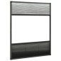 vidaXL Mosquitera plisada para ventanas aluminio con sombra 80x100cm vidaXL Mosquitera plisada para ventanas aluminio con sombra 80x100cm