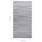 vidaXL Alfombra de exterior PP gris 120x180 cm vidaXL Alfombra de exterior PP gris 120x180 cm