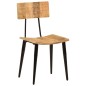 vidaXL Sillas de comedor 2 uds madera maciza de mango 44x40x80 cm vidaXL Sillas de comedor 2 uds madera maciza de mango 44x40x80 cm