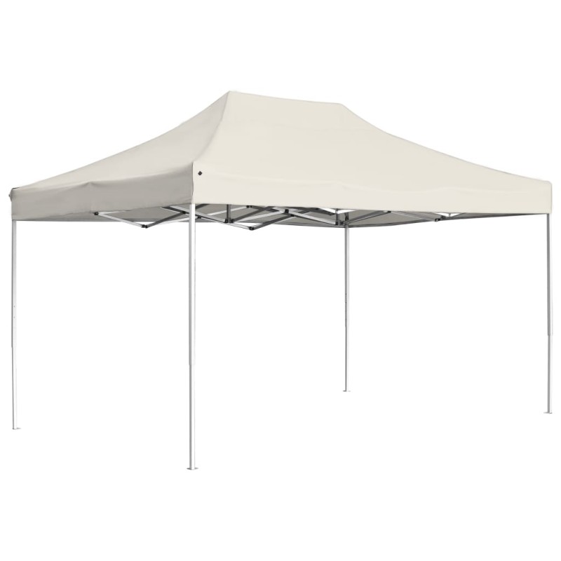 vidaXL Carpa plegable profesional de aluminio crema 4,5x3 m vidaXL Carpa plegable profesional de aluminio crema 4,5x3 m
