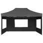 vidaXL Carpa plegable con paredes aluminio gris antracita 4,5x3 m vidaXL Carpa plegable con paredes aluminio gris antracita 4,5x3 m