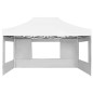 vidaXL Carpa plegable profesional con paredes aluminio blanca 4,5x3 m vidaXL Carpa plegable profesional con paredes aluminio blanca 4,5x3 m