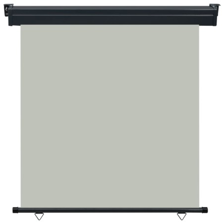 vidaXL Toldo lateral de balcón gris 160x250 cm