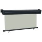 vidaXL Toldo lateral de balcón gris 160x250 cm vidaXL Toldo lateral de balcón gris 160x250 cm