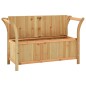 vidaXL Banco madera maciza de abeto 107x45x75,5 cm
