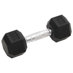 vidaXL Mancuernas 2 unidades hierro fundido 12 kg