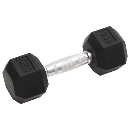 vidaXL Mancuernas 2 unidades hierro fundido 12 kg