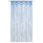 vidaXL Cortina de macramé algodón azul 140x240 cm vidaXL Cortina de macramé algodón azul 140x240 cm