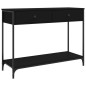 vidaXL Mesa consola madera de ingeniería negra 100x34,5x75 cm vidaXL Mesa consola madera de ingeniería negra 100x34,5x75 cm