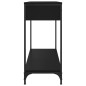 vidaXL Mesa consola madera de ingeniería negra 100x34,5x75 cm vidaXL Mesa consola madera de ingeniería negra 100x34,5x75 cm