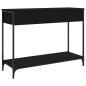 vidaXL Mesa consola madera de ingeniería negra 100x34,5x75 cm vidaXL Mesa consola madera de ingeniería negra 100x34,5x75 cm