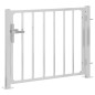 vidaXL Puerta de jardín de acero inoxidable 100x75 cm vidaXL Puerta de jardín de acero inoxidable 100x75 cm