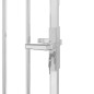 vidaXL Puerta de jardín de acero inoxidable 100x75 cm vidaXL Puerta de jardín de acero inoxidable 100x75 cm