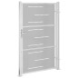 vidaXL Puerta de jardín de acero inoxidable 100x125 cm vidaXL Puerta de jardín de acero inoxidable 100x125 cm