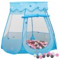 vidaXL Tienda de juegos para niños con 250 bolas azul 102x102x82 cm vidaXL Tienda de juegos para niños con 250 bolas azul 102x102x82 cm