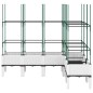 vidaXL Jardinera con enrejado PP blanco 160x120x142,5 cm vidaXL Jardinera con enrejado PP blanco 160x120x142,5 cm