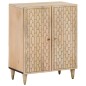 vidaXL Aparador 3 piezas madera maciza de mango 60x33x75 cm vidaXL Aparador 3 piezas madera maciza de mango 60x33x75 cm