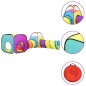 vidaXL Tienda de juego de niños con 250 bolas multicolor 190x264x90 cm vidaXL Tienda de juego de niños con 250 bolas multicolor 190x264x90 cm