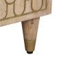 vidaXL Aparador 3 piezas madera maciza de mango 60x33x75 cm vidaXL Aparador 3 piezas madera maciza de mango 60x33x75 cm
