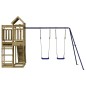 vidaXL Parque infantil de exterior madera de pino impregnada vidaXL Parque infantil de exterior madera de pino impregnada