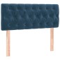 vidaXL Cama box spring con colchón terciopelo azul oscuro 120x190 cm vidaXL Cama box spring con colchón terciopelo azul oscuro 120x190 cm