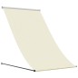 vidaXL Toldo retráctil de tela y acero crema 100x150 cm vidaXL Toldo retráctil de tela y acero crema 100x150 cm
