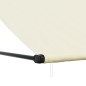 vidaXL Toldo retráctil de tela y acero crema 250x150 cm vidaXL Toldo retráctil de tela y acero crema 250x150 cm
