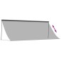 vidaXL Toldo retráctil de tela y acero gris antracita 350x150 cm vidaXL Toldo retráctil de tela y acero gris antracita 350x150 cm
