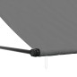 vidaXL Toldo retráctil de tela y acero gris antracita 350x150 cm vidaXL Toldo retráctil de tela y acero gris antracita 350x150 cm
