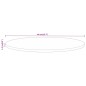 vidaXL Tablero de mesa redondo madera maciza mango rugosa Ø 40x1,5 cm vidaXL Tablero de mesa redondo madera maciza mango rugosa Ø 40x1,5 cm