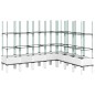 vidaXL Jardinera con enrejado PP blanco 200x160x142,5 cm vidaXL Jardinera con enrejado PP blanco 200x160x142,5 cm