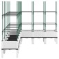 vidaXL Jardinera con enrejado PP blanco 200x160x142,5 cm vidaXL Jardinera con enrejado PP blanco 200x160x142,5 cm