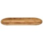 vidaXL Tablero de mesa ovalado madera maciza mango rugosa 90x40x3,8 cm vidaXL Tablero de mesa ovalado madera maciza mango rugosa 90x40x3,8 cm