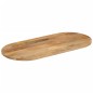 vidaXL Tablero de mesa ovalado madera maciza de mango 140x50x3,8 cm vidaXL Tablero de mesa ovalado madera maciza de mango 140x50x3,8 cm