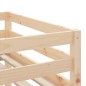 vidaXL Cama alta para niños con túnel madera pino rosa 80x200 cm vidaXL Cama alta para niños con túnel madera pino rosa 80x200 cm