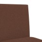 vidaXL Taburetes altos 2 uds madera maciza de caucho y tela vidaXL Taburetes altos 2 uds madera maciza de caucho y tela