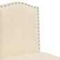 vidaXL Taburetes altos 2 uds madera maciza de caucho y tela vidaXL Taburetes altos 2 uds madera maciza de caucho y tela