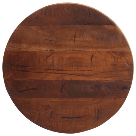 vidaXL Tablero de mesa redondo madera maciza reciclada Ø 50x3,8 cm
