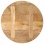 vidaXL Tablero de mesa redondo madera maciza de mango Ø 50x3,8 cm vidaXL Tablero de mesa redondo madera maciza de mango Ø 50x3,8 cm